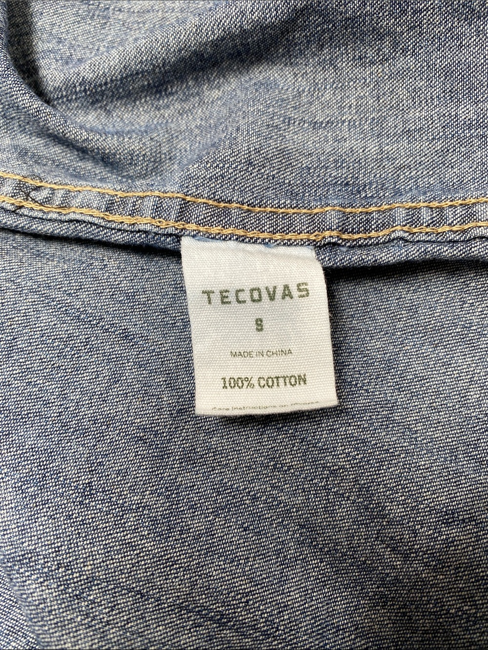 Tecovas Indigo Denim Western Shirt Jacket - Picture 5 of 5
